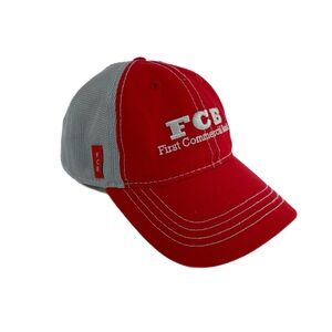 National Bank Products First Commercial Bank Mesh Back Baseball Cap